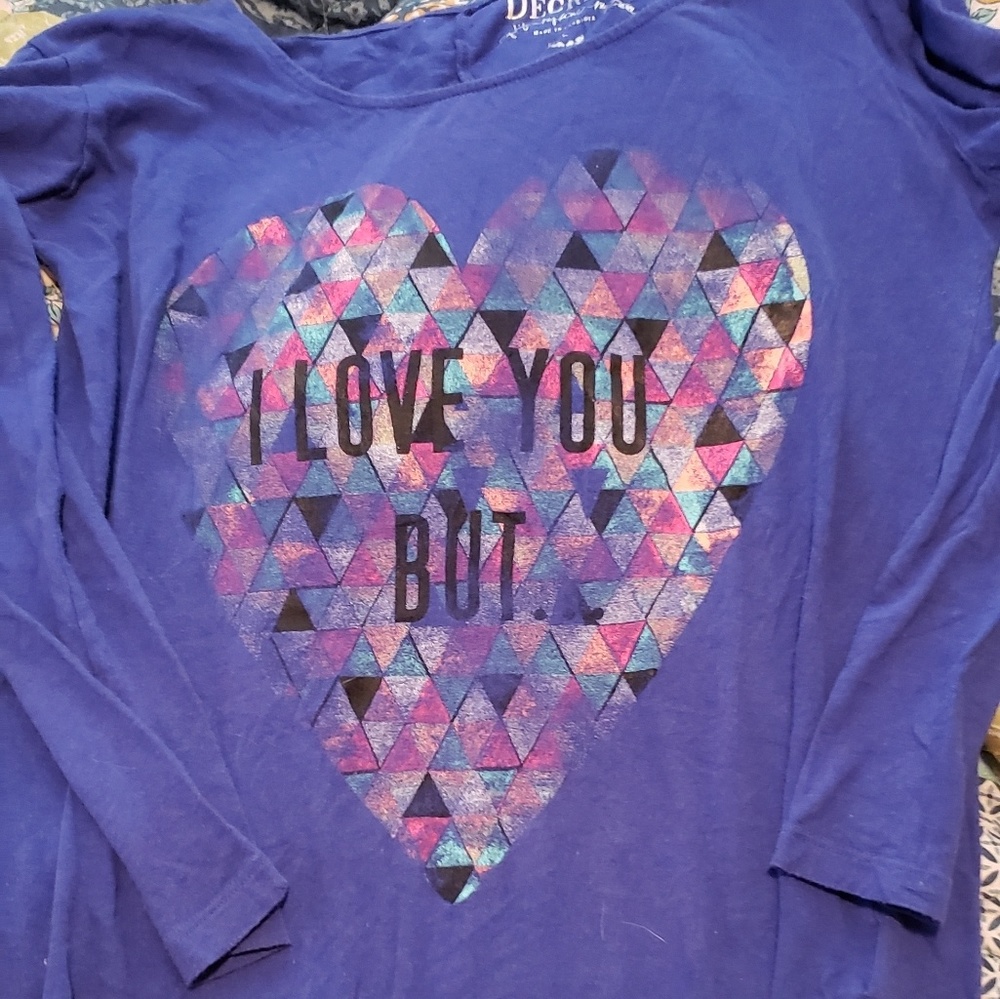❤Purple Decree Shirt❤ L10
